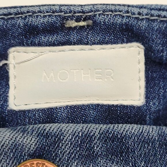 Mother Women The Looker Skinny Jeans Sz 29 Groovin High Rise Medium Wash Stretch - Picture 11 of 15